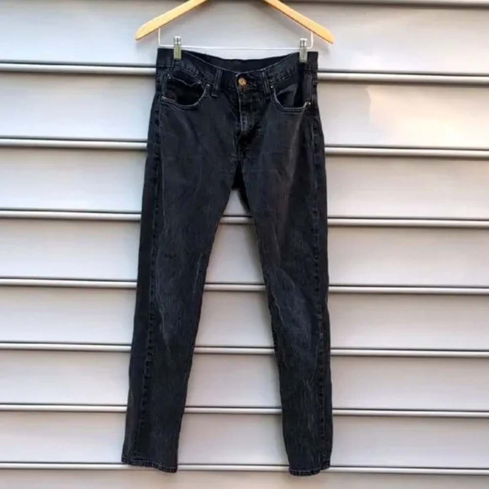 Levi's Women's Dark Gray Straight Leg Jeans